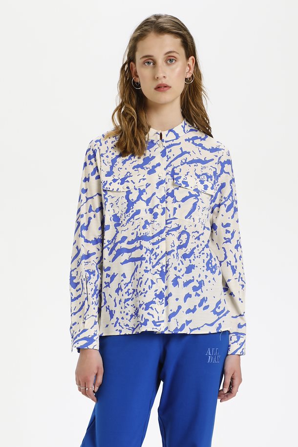 Parcel Relativ størrelse forklædning Blue Willow AbbyKB Langærmet skjorte – Køb Blue Willow AbbyKB Langærmet  skjorte fra str. 34-44 her