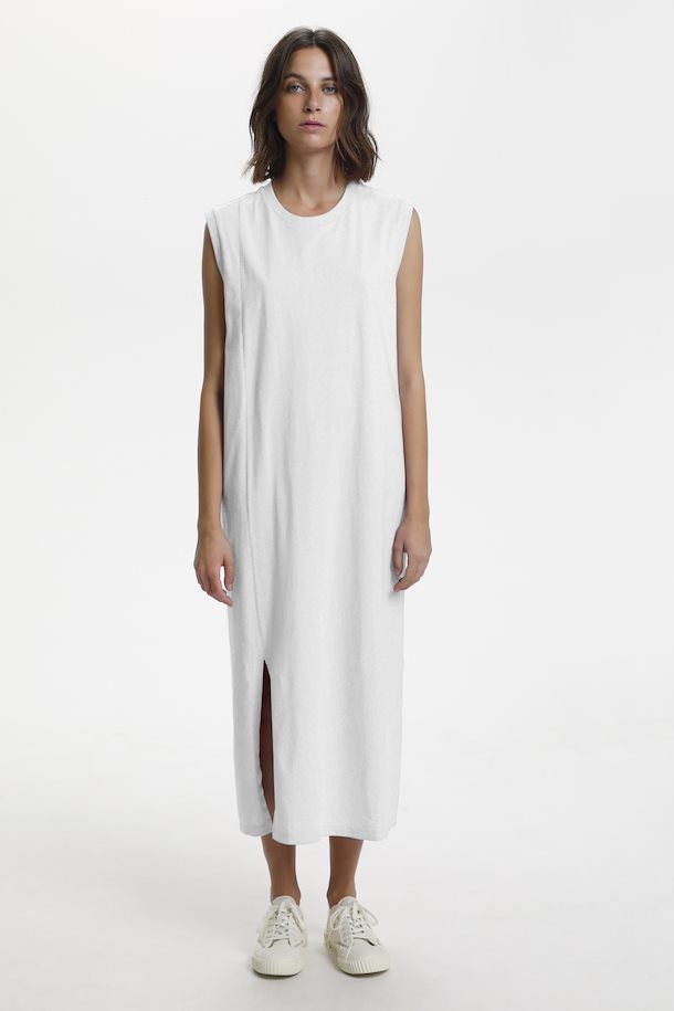Karen By Simonsen Bright White CarrieKB Jersey dress – Shop Bright ...