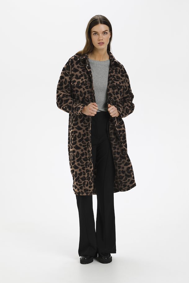 Brown Leopard DazzieKB Casual jakke – Køb Brown Leopard DazzieKB Casual jakke fra str. XXS-XXL