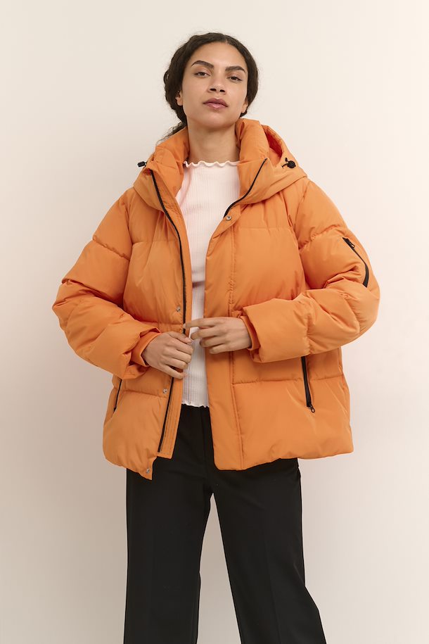 Mundtlig Putte dynasti Karen By Simonsen Jaffa Orange HazeKB Puff jacket – Shop Jaffa Orange  HazeKB Puff jacket here
