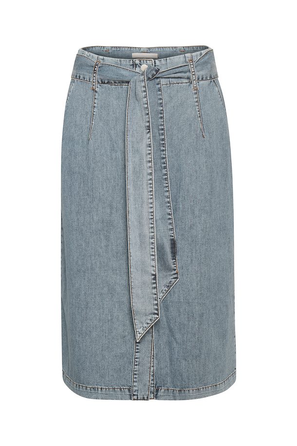 Karen By Simonsen Light Blue Denim BonnieKB Denim skirt – Shop Light ...