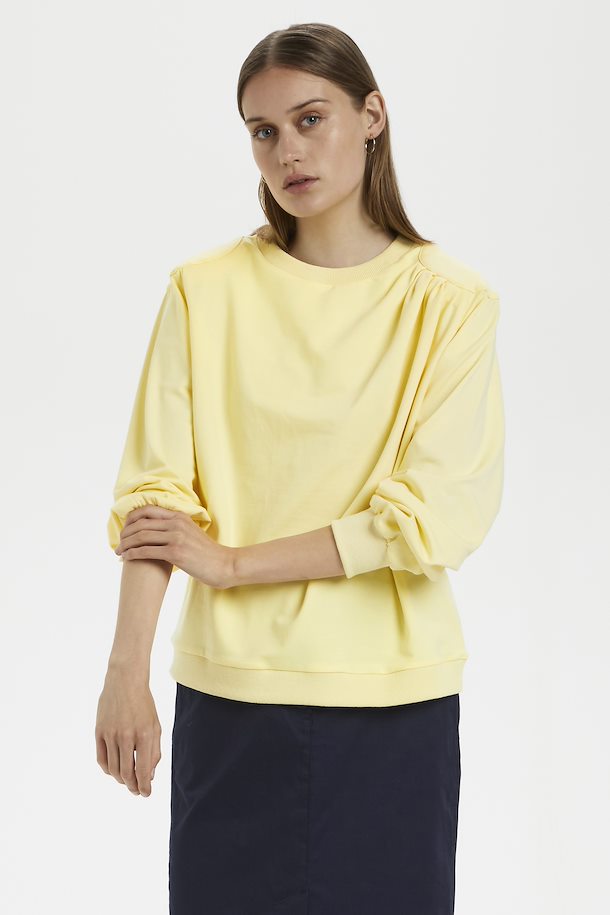 Soldat dump Fange Pastel Yellow BinniKB Sweatshirt – Køb Pastel Yellow BinniKB Sweatshirt fra  str. XS-XL her